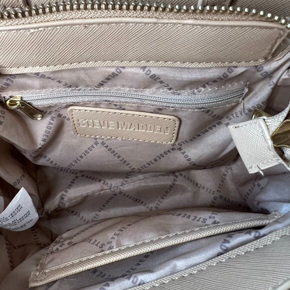 Steve Madden Nude Mini Crossbody Handbag - Picture 9 of 11